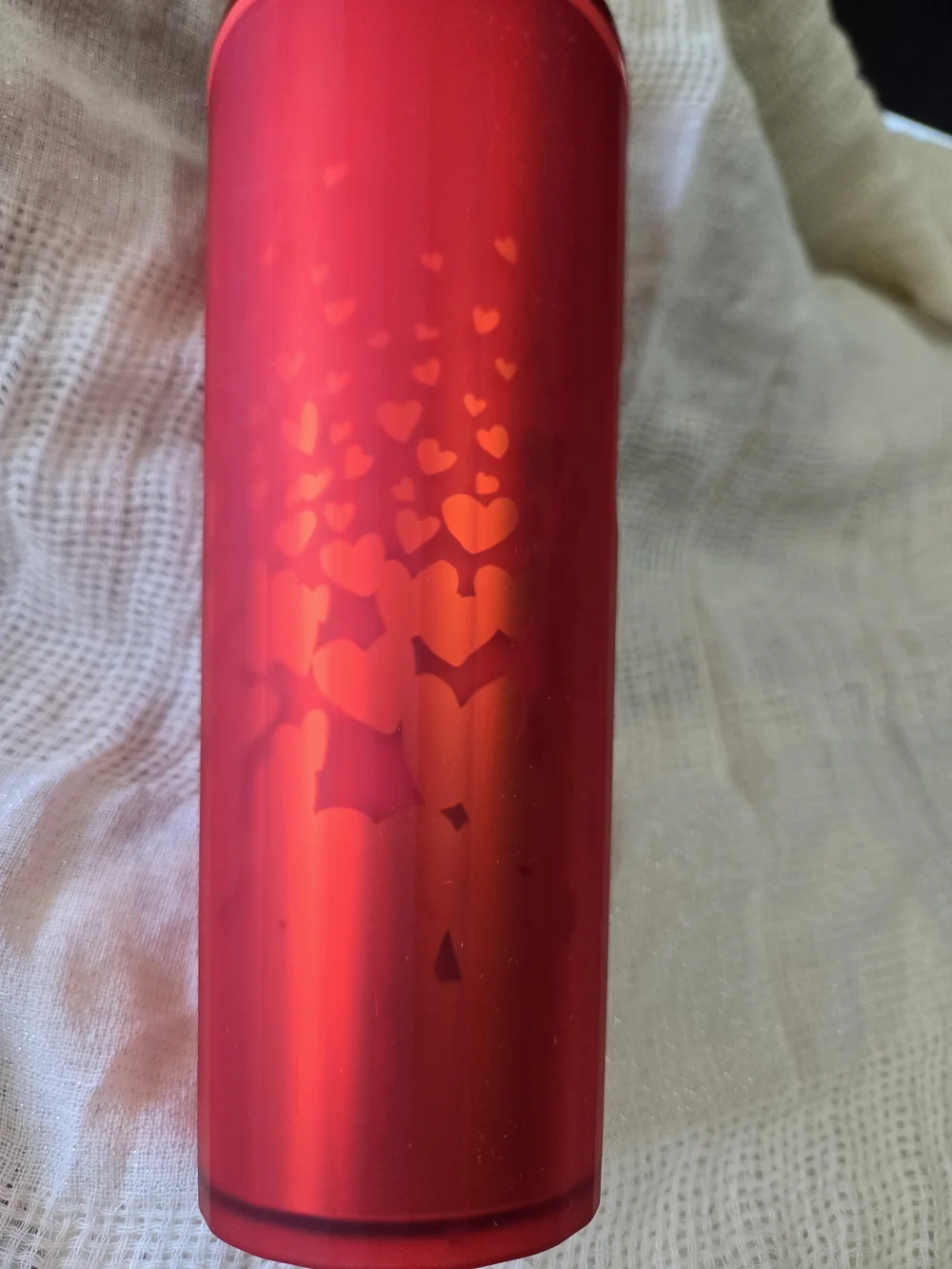 Starbucks Red Stainless Tumbler with Straw